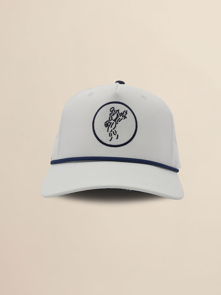 Perforated Active Poly Golfman Cap