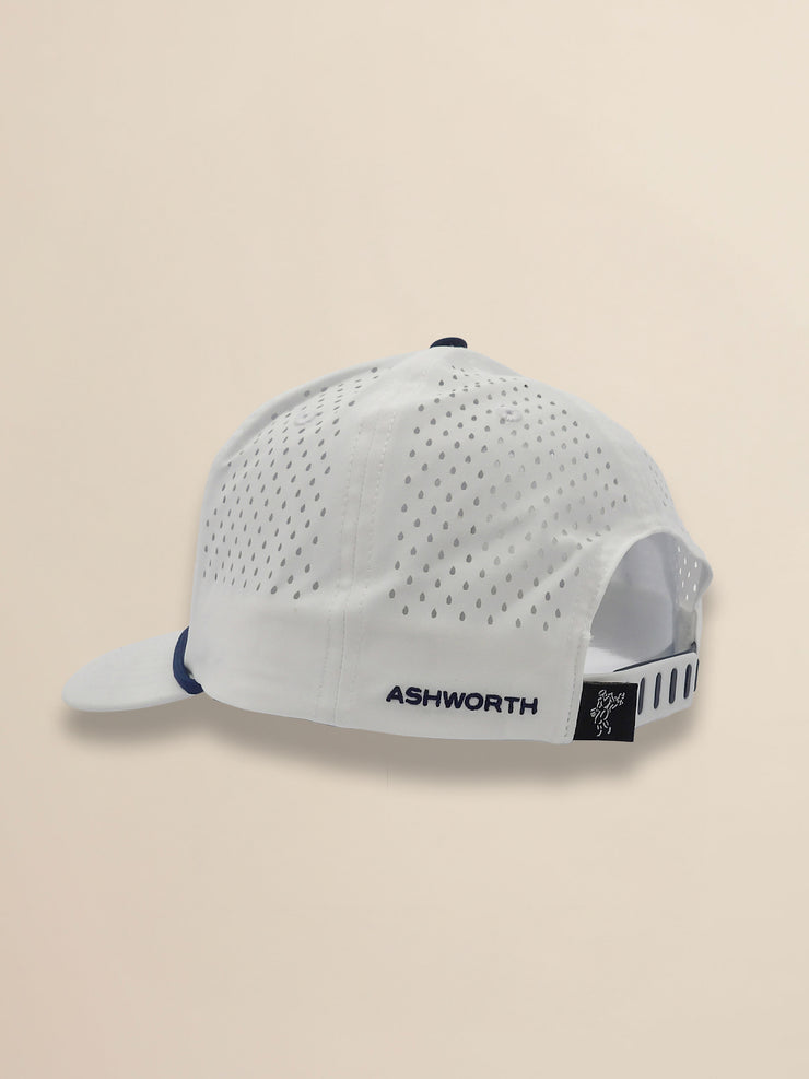 Perforated Active Poly Golfman Cap