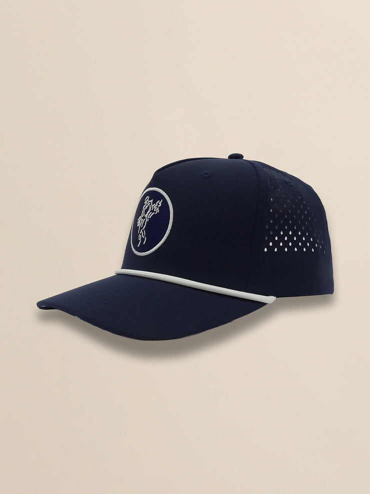 Perforated Active Poly Golfman Cap