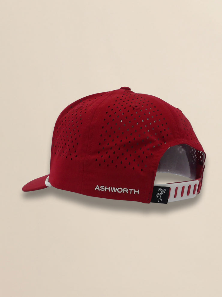 Perforated Active Poly Golfman Cap