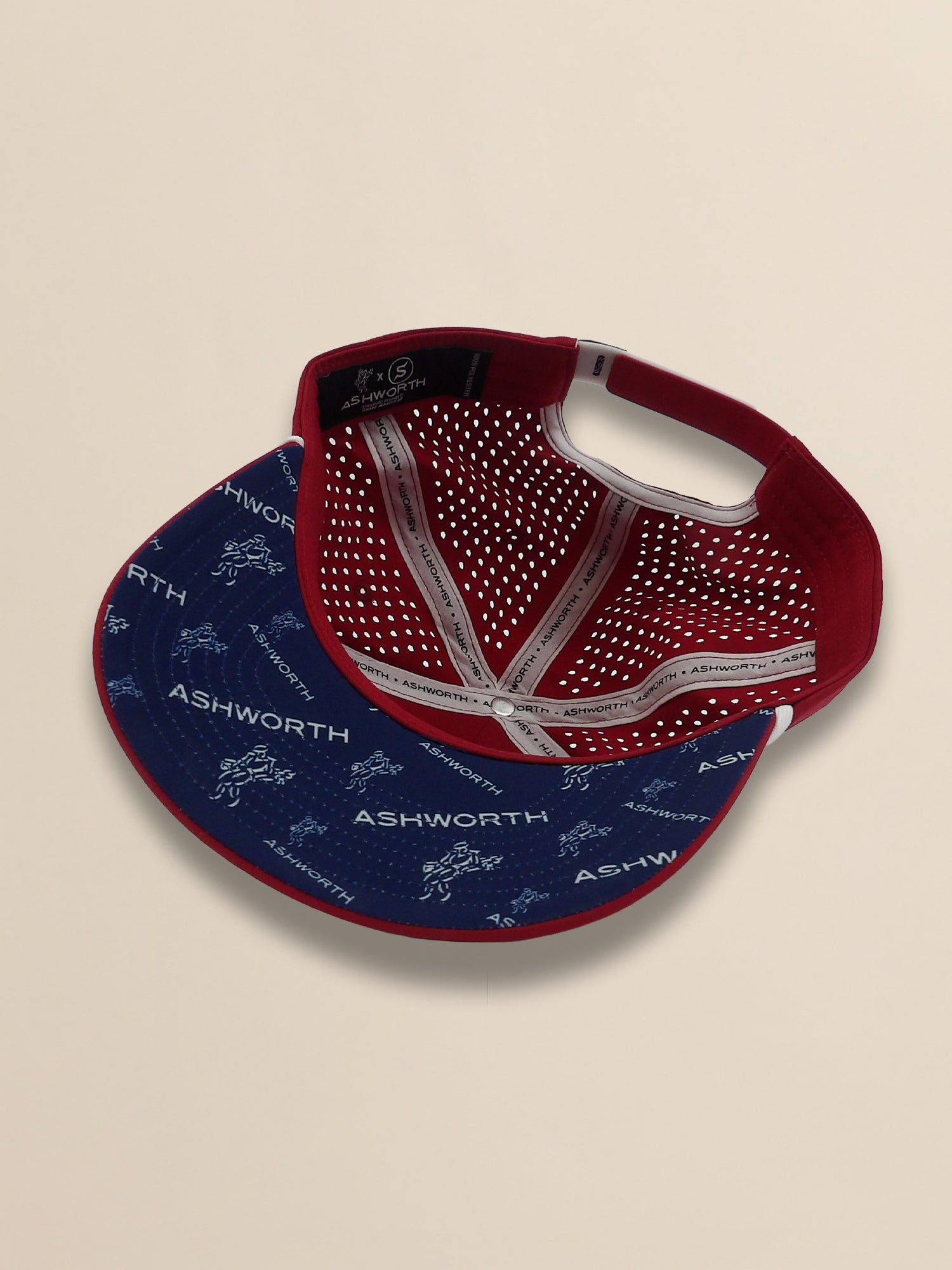 Perforated Active Poly Golfman Cap
