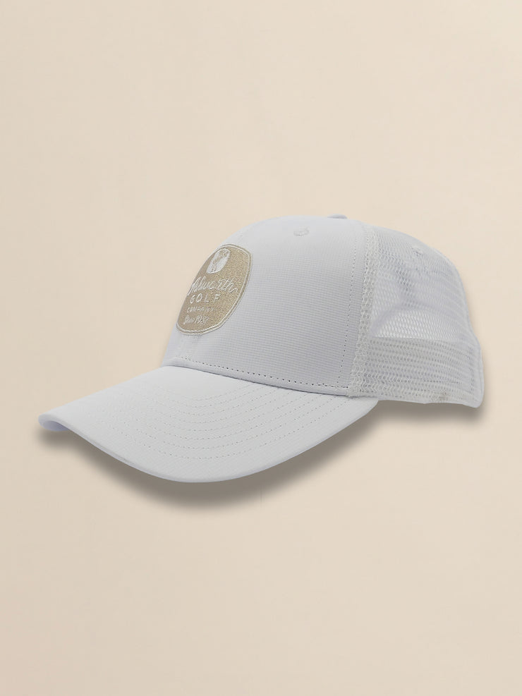 Mesh Back Pearl Poly AGC Badge Cap