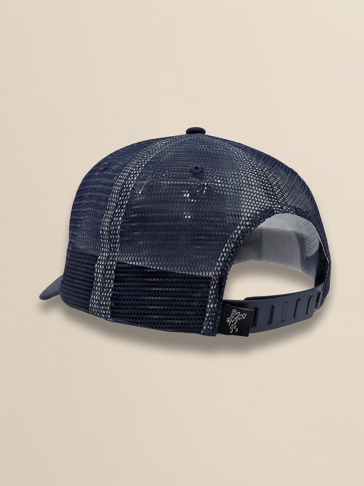 Mesh Back Pearl Poly AGC Badge Cap