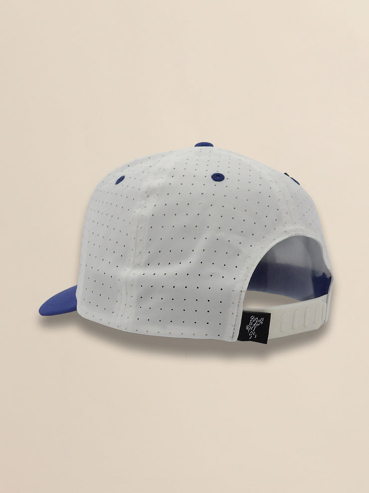 2 Tone Perforated Active Poly Script Cap