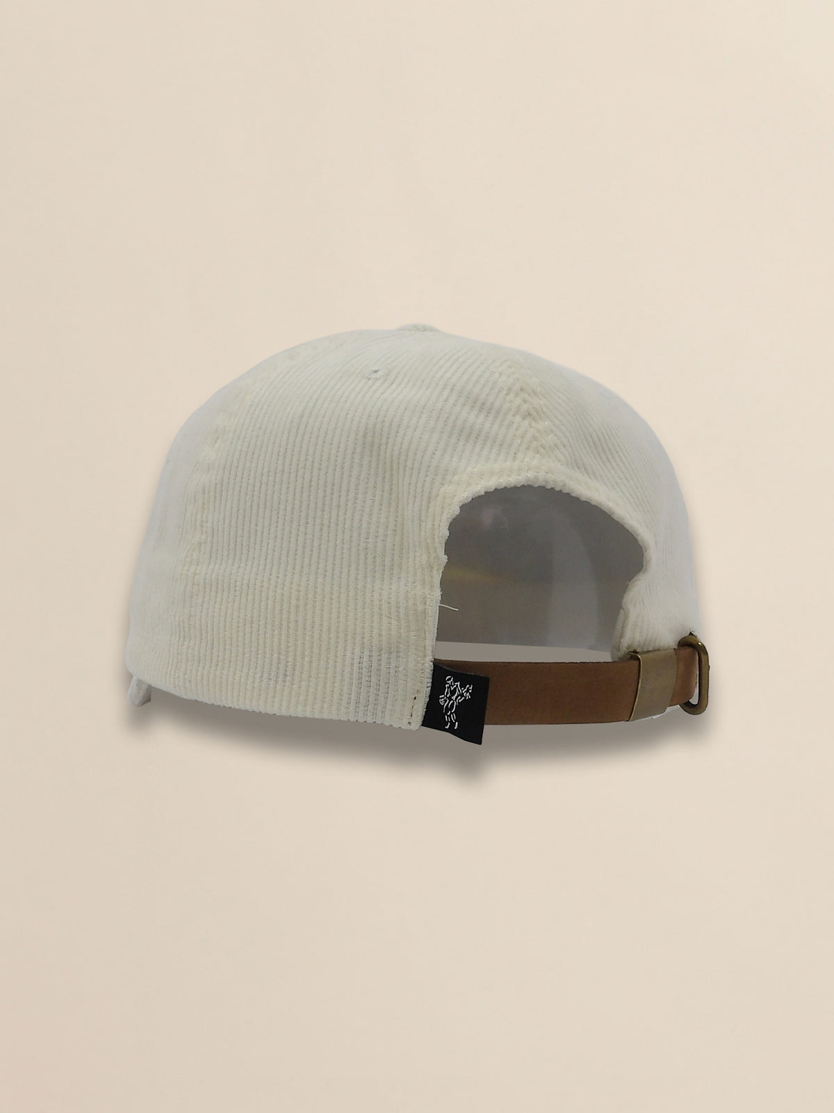 Wide Wale Cord Woven Label Patch Cap image