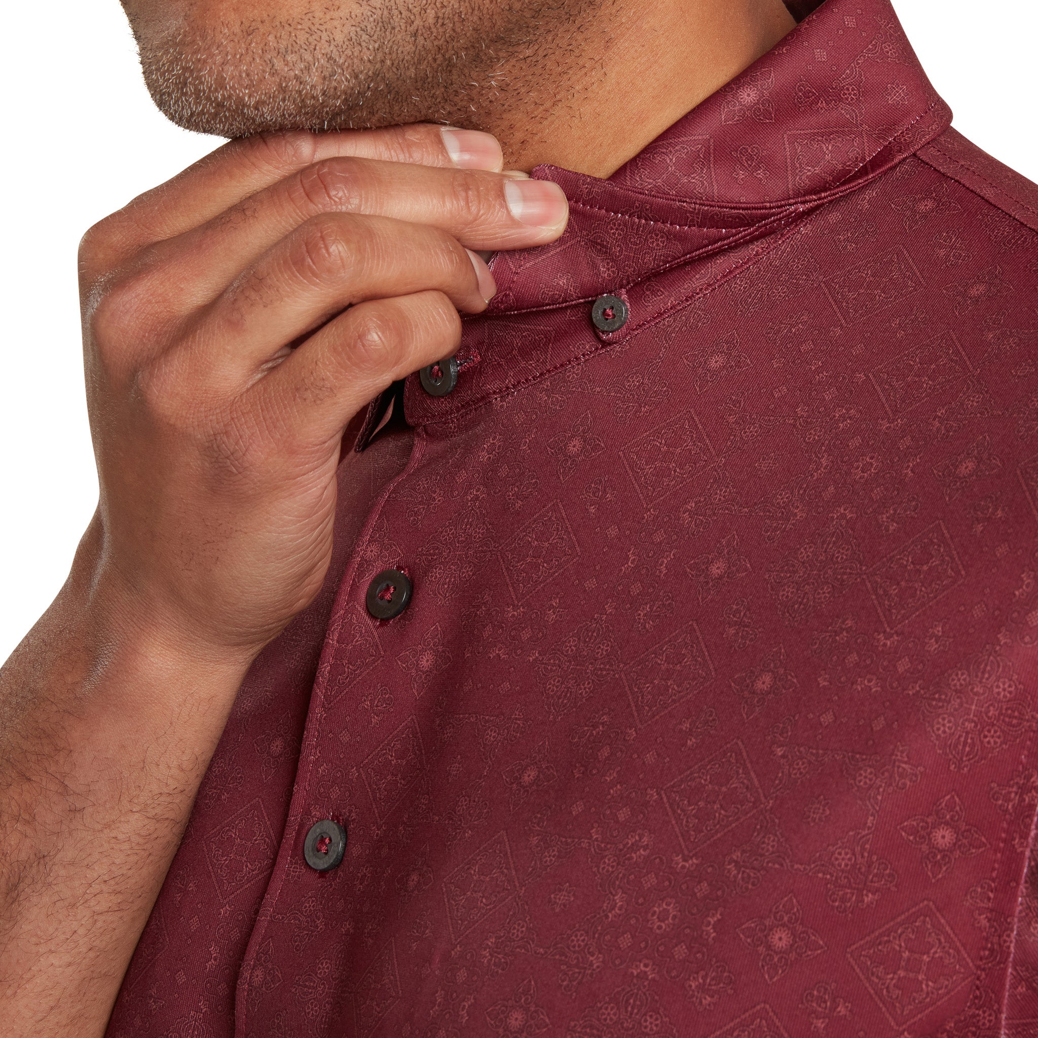 Tonal Mosaic Polo