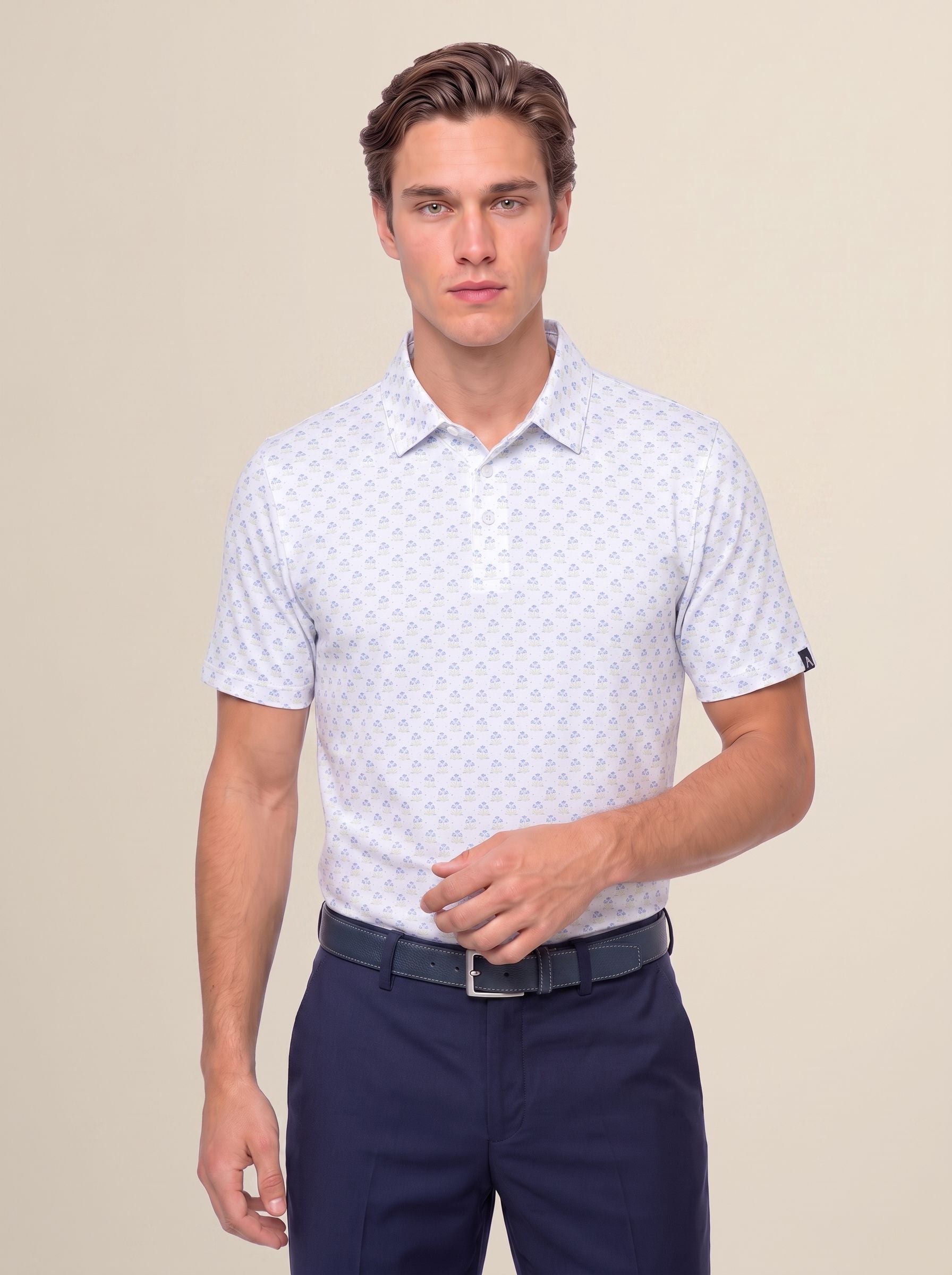 Floral Trellis Polo image