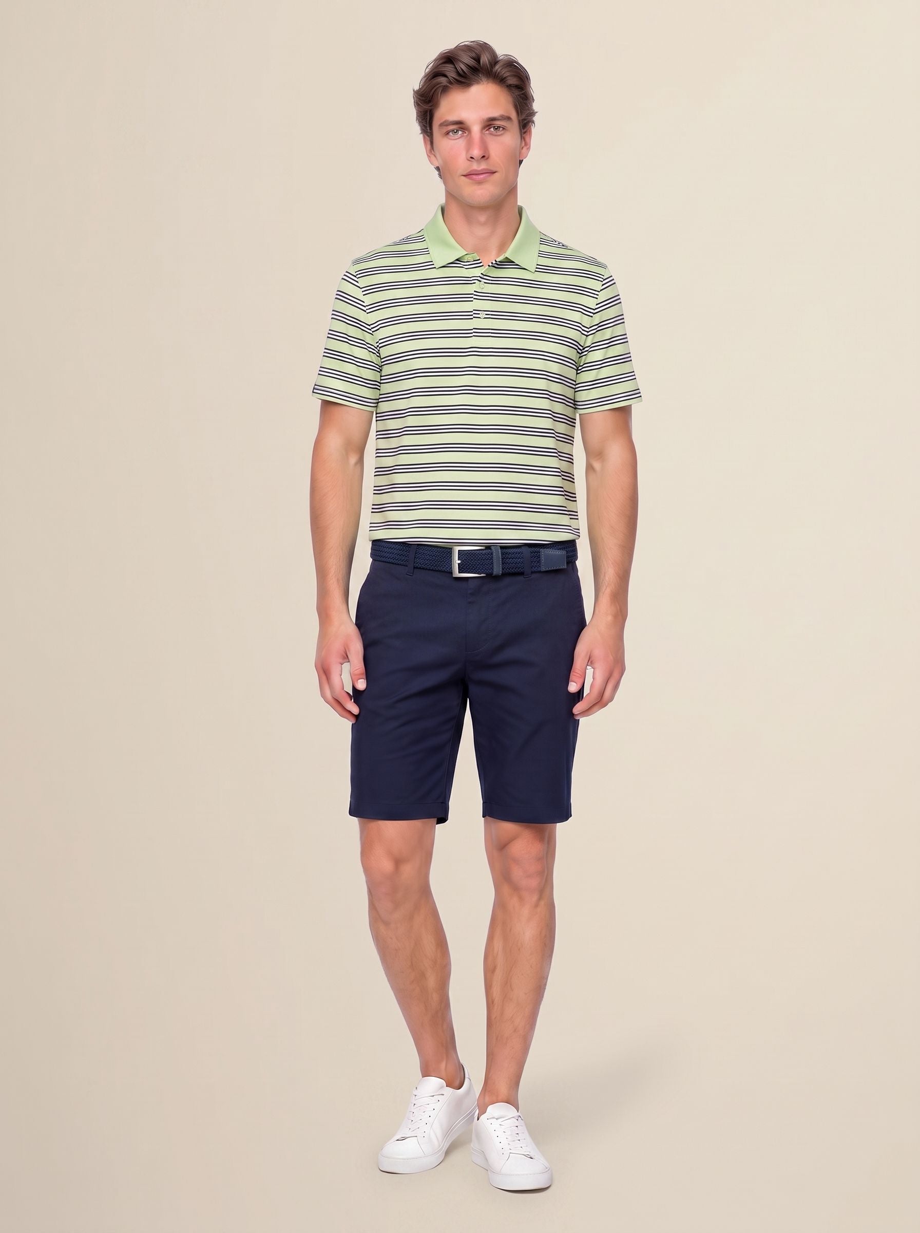 Classic Stripe Polo