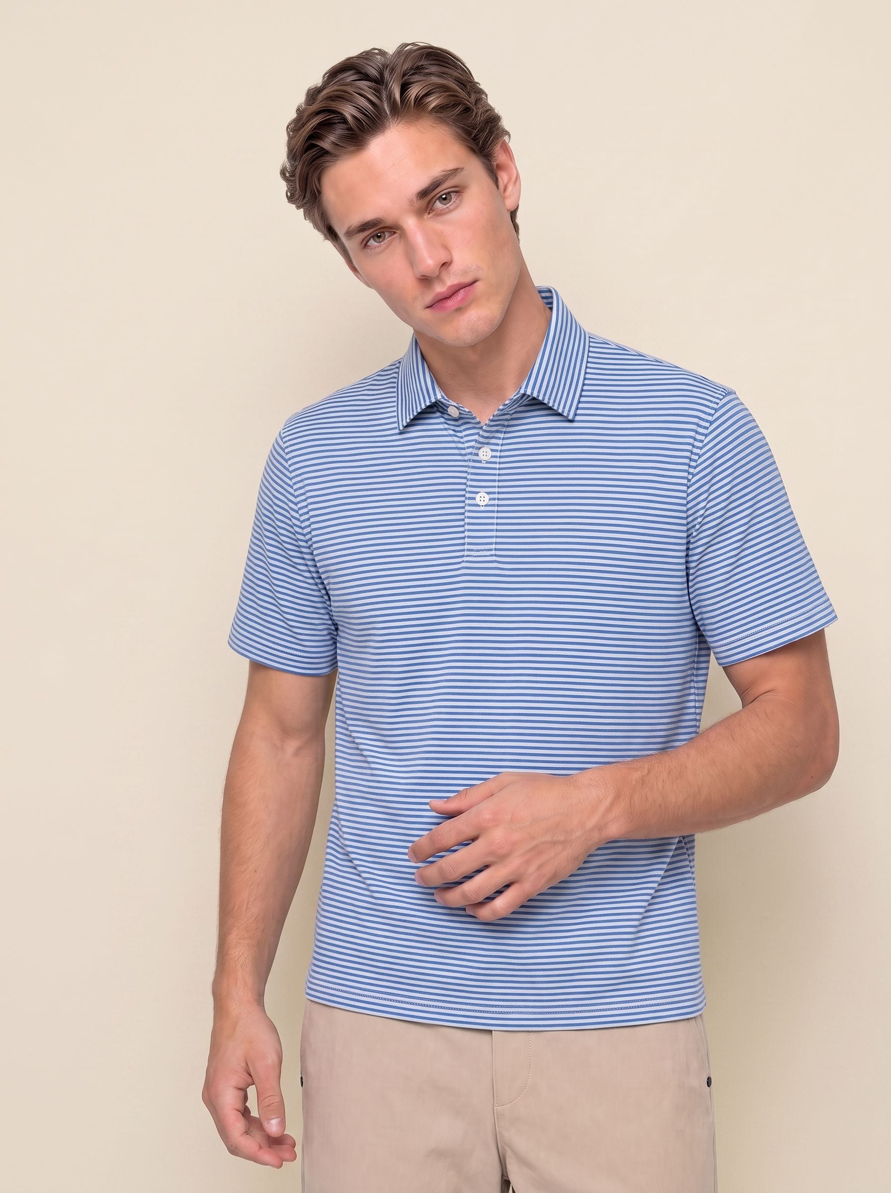 Bunker Stripe Polo image