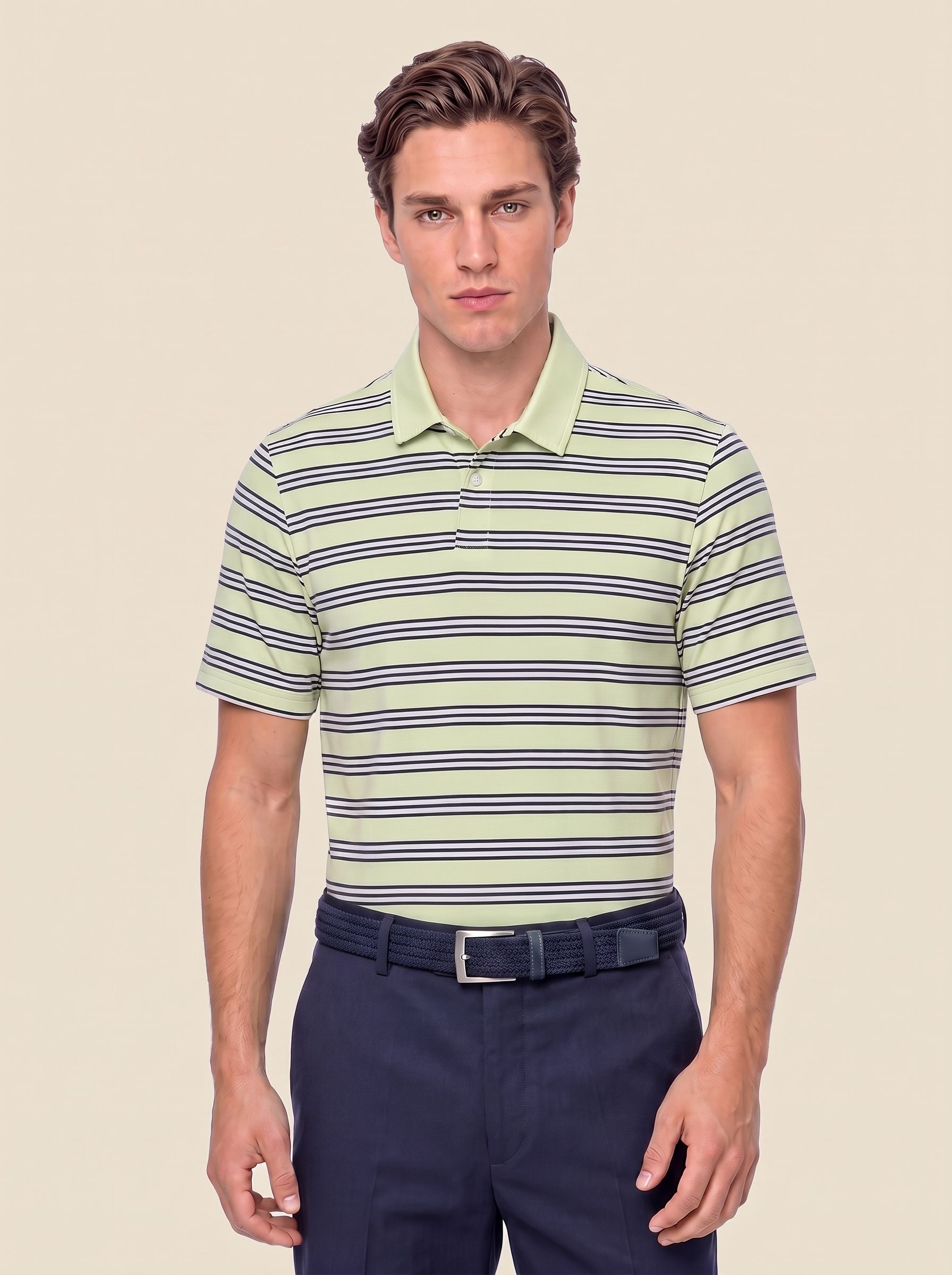 Classic Stripe Polo image