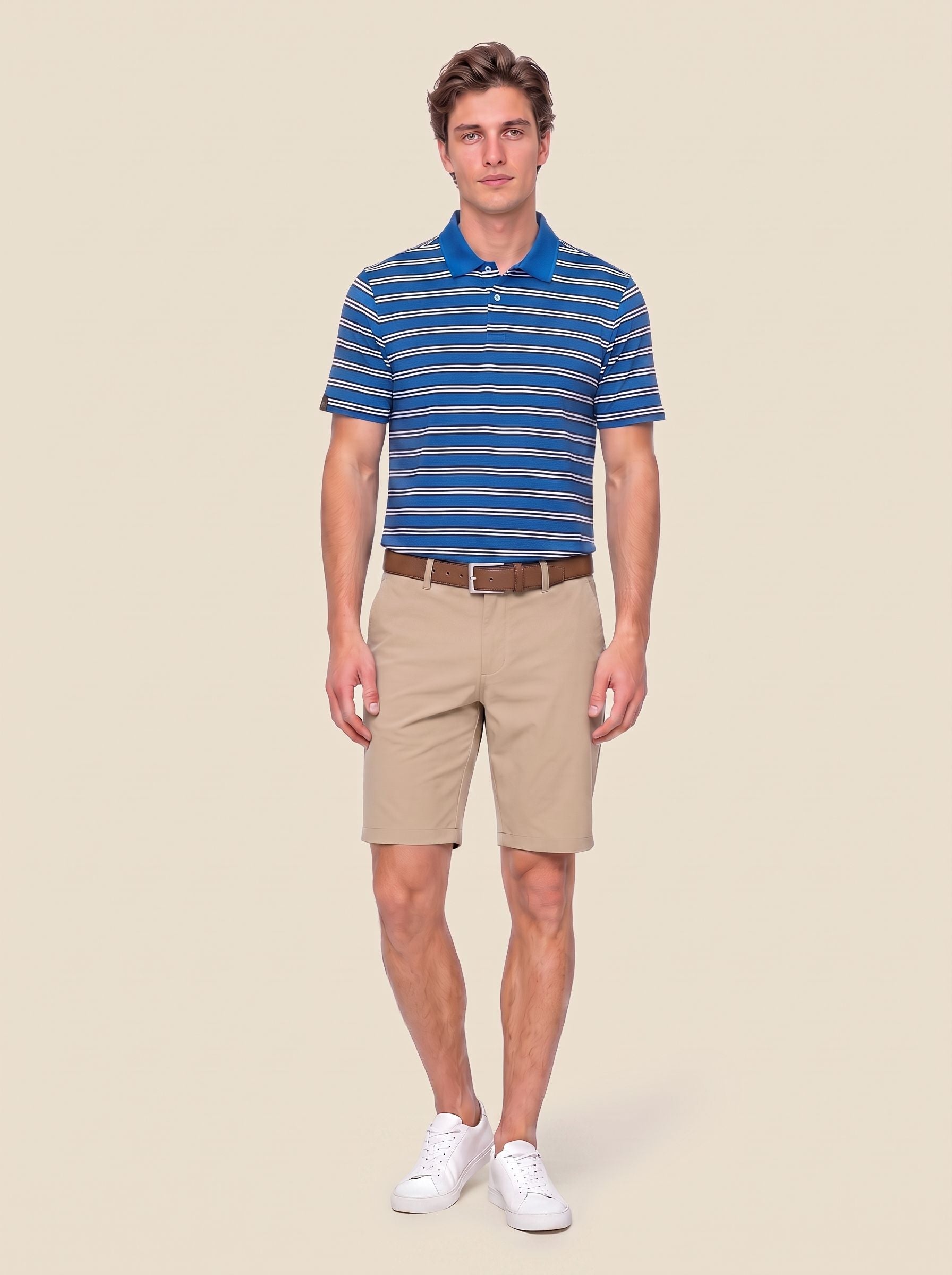 Classic Stripe Polo